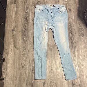 Light Blue Women's Skinny Jeans